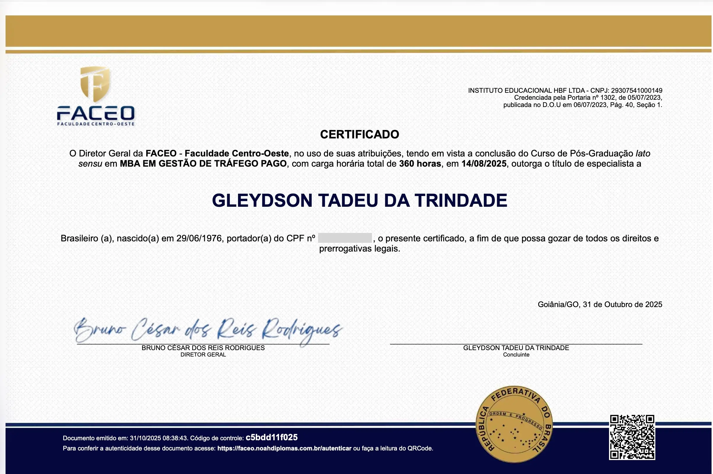 garantia academica e certificacao em trafego pago